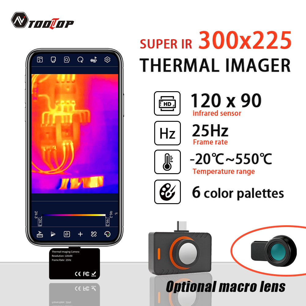 Thermal Imaging Camera Pcb Repair - Тепловизор TOOLTOP T5 Super IR 300*225