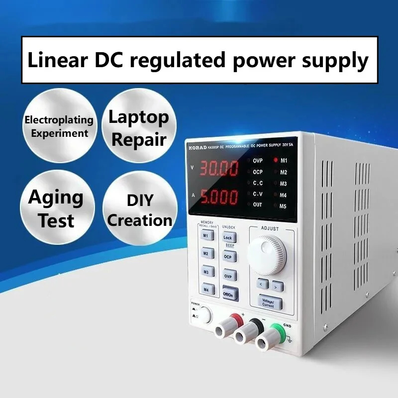 Programmable Dc Power Supply 30V 10A - Линейный стабилизированный источник питания постоянного тока