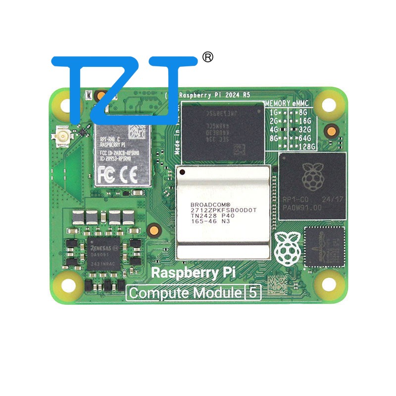 Raspberry Pi 5 8Gb Kit - Модуль TZT Compute Module 5 Bluetooth