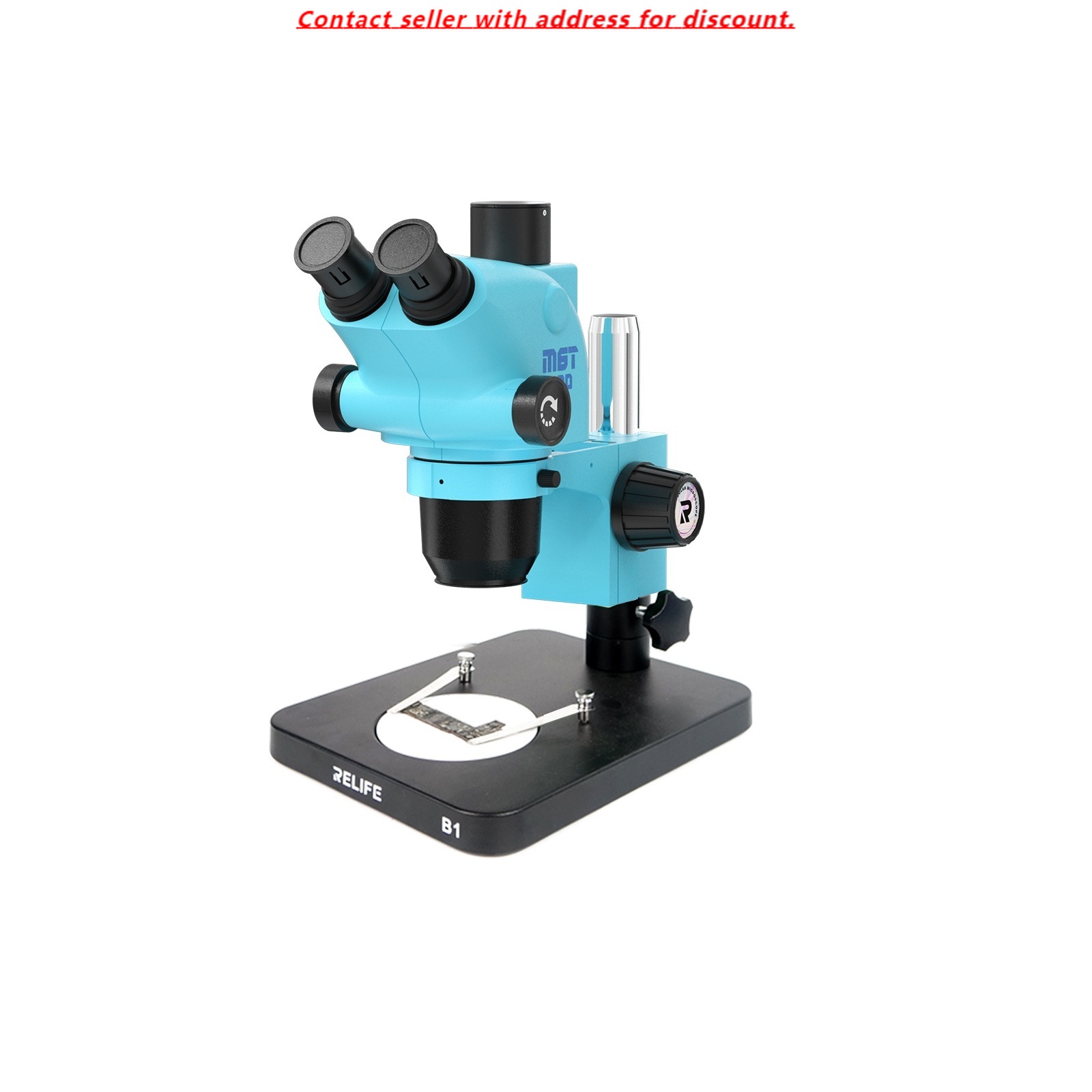 Stereo Trinocular Microscope Pcb - Тринокулярный HD стереомикроскоп RELIFE RL-M6T Pro-B1