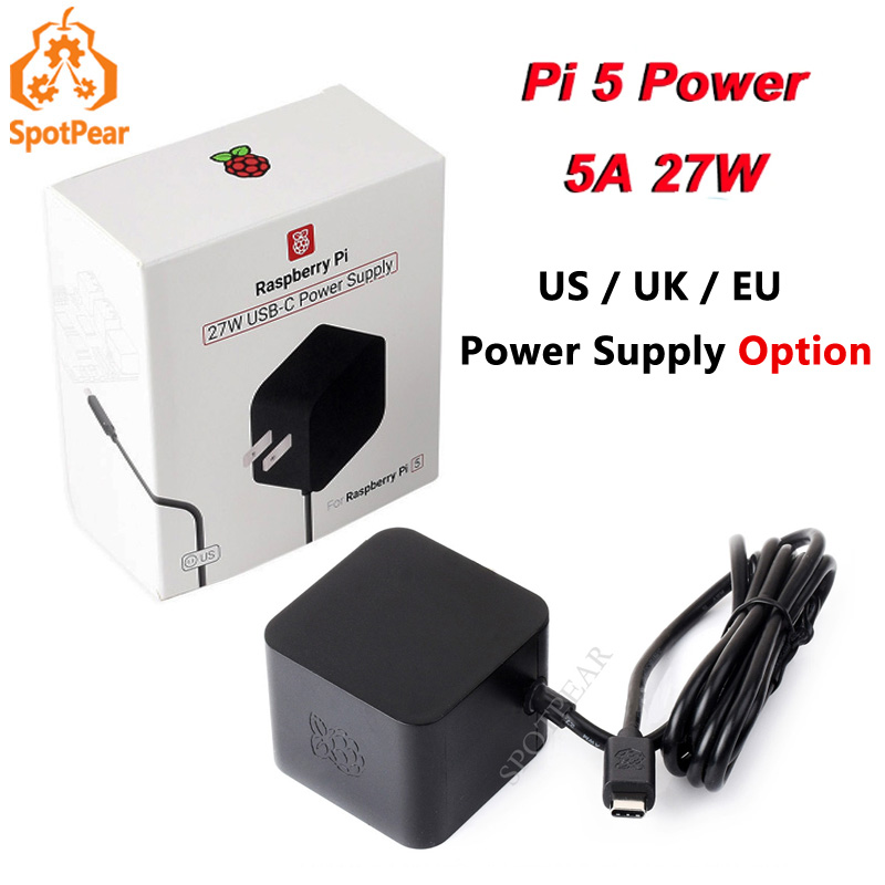 Raspberry Pi 5 8Gb Kit - Оригинальный официальный блок питания PD 5