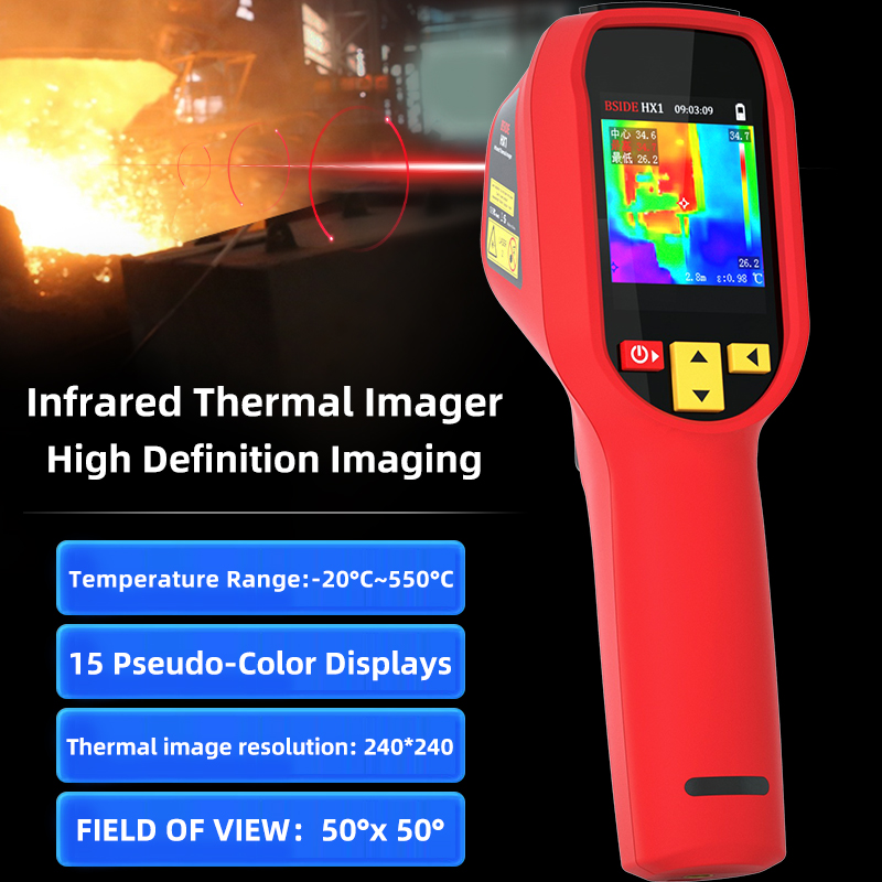 Thermal Imaging Camera Pcb Repair - Тепловизионная камера HX1 240x240, инфракрасный термометр