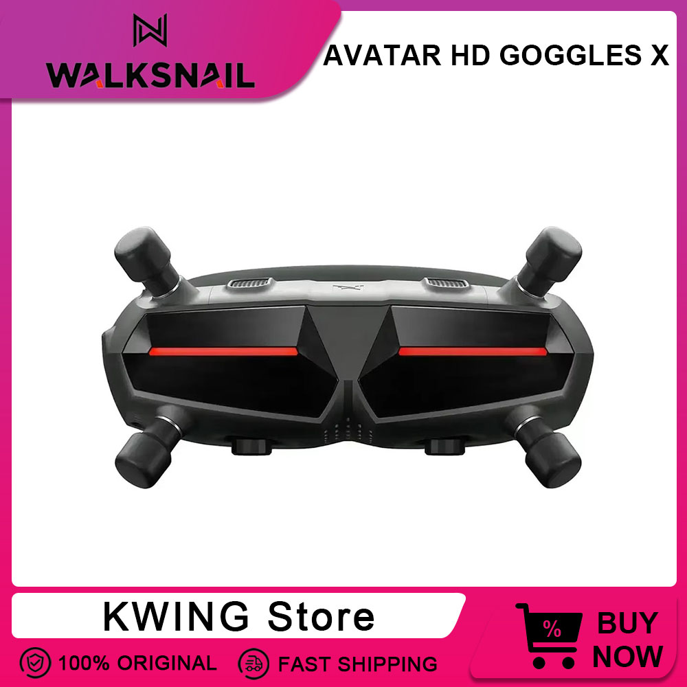 Fpv Goggles Walksnail Avatar Hd - Walksnail Avatar HD Goggles X 1080P/100FPS