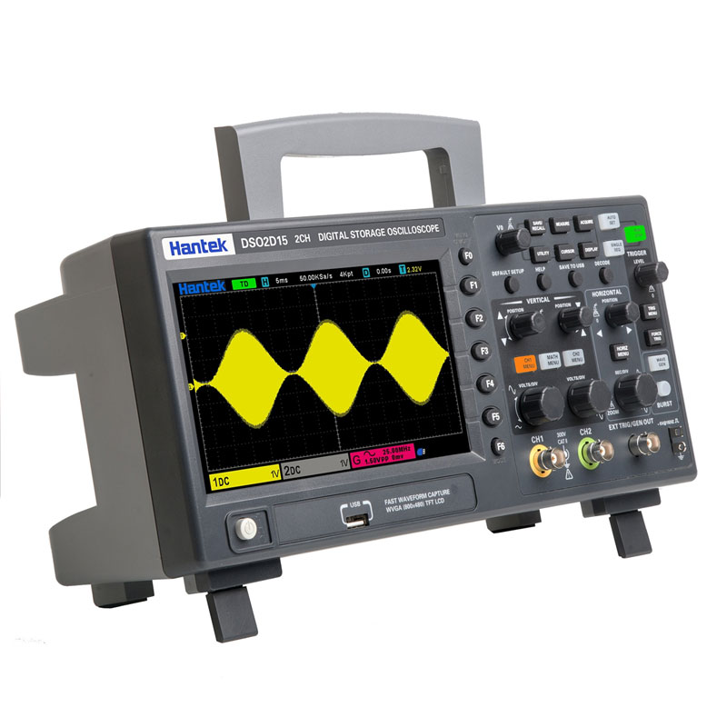 Digital Storage Oscilloscope 100Mhz - Новинка! В наличии: цифровой осциллограф Hantek