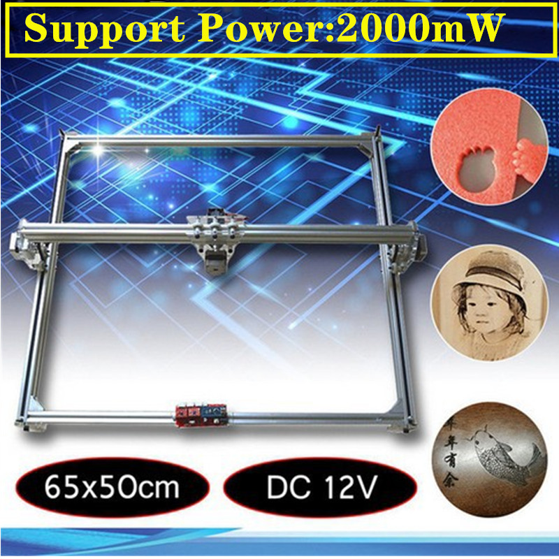 Mini Laser Engraver Cnc Router - 50*65 см мини 2000 МВт лазерный