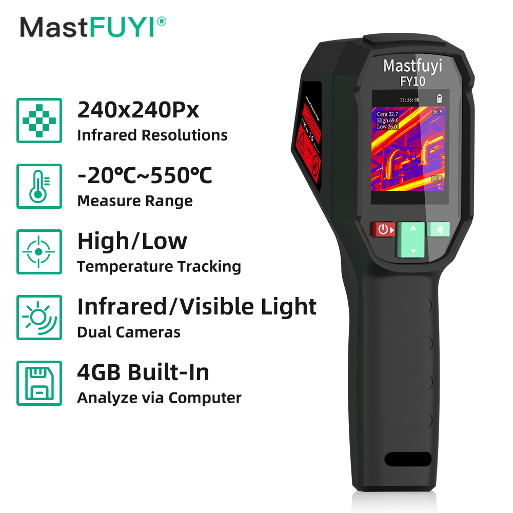 Thermal Imaging Camera Pcb Repair - MASTFUYI FY10/11 Тепловизор 240x320 ИК-разрешение Ручная
