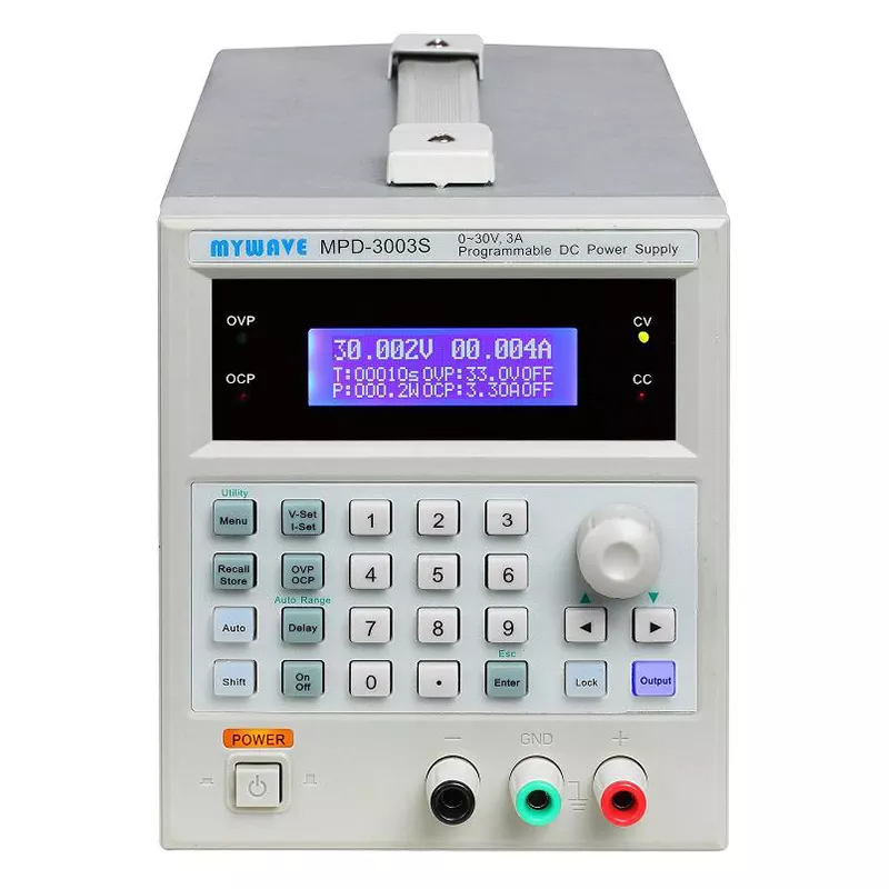 Linear Lab Power Supply Adjustable - MPD-3003S Программируемый регулируемый цифровой лабораторный линейный