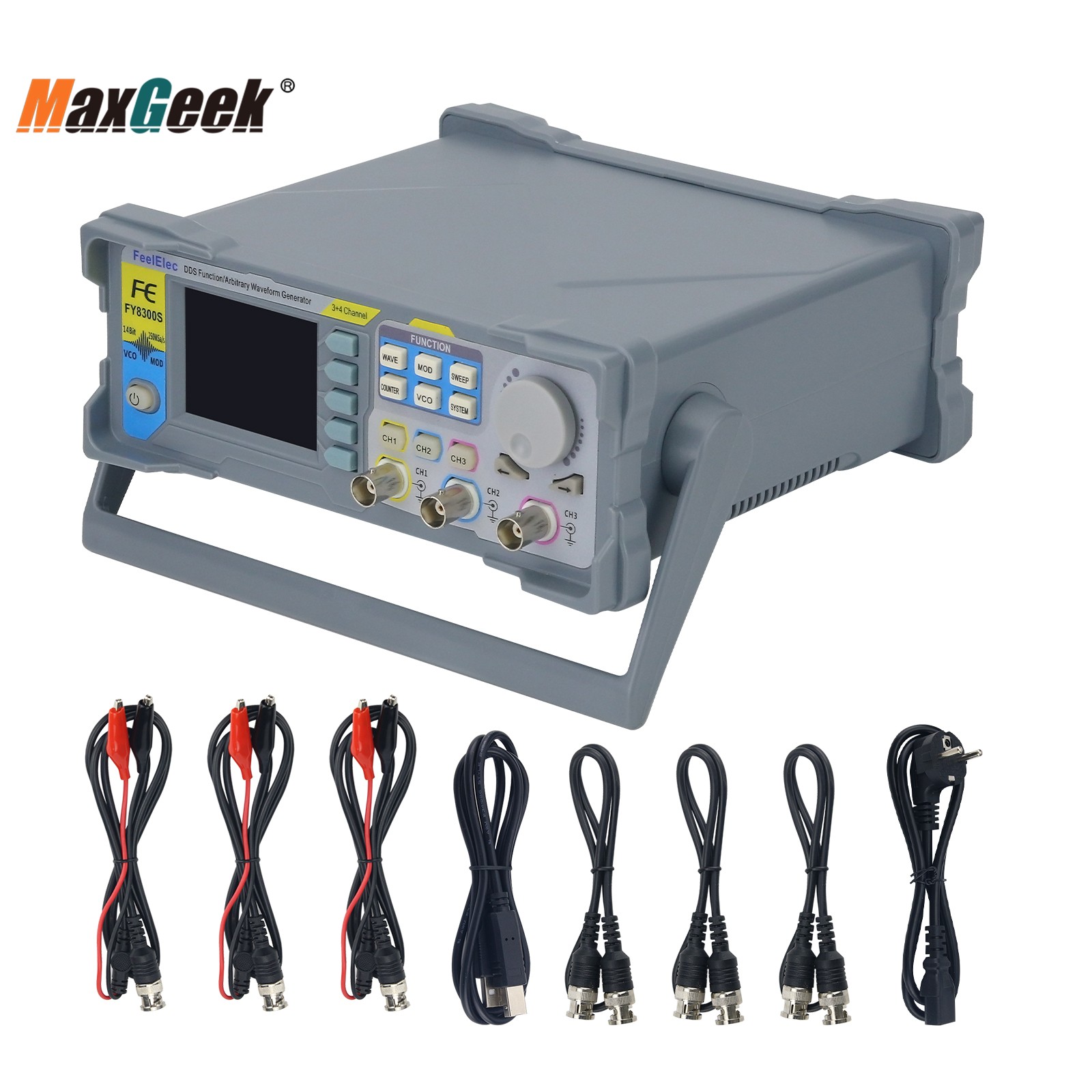 Function Arbitrary Waveform Generator - Maxgeek FY8300S-20M 20 МГц 40 МГц