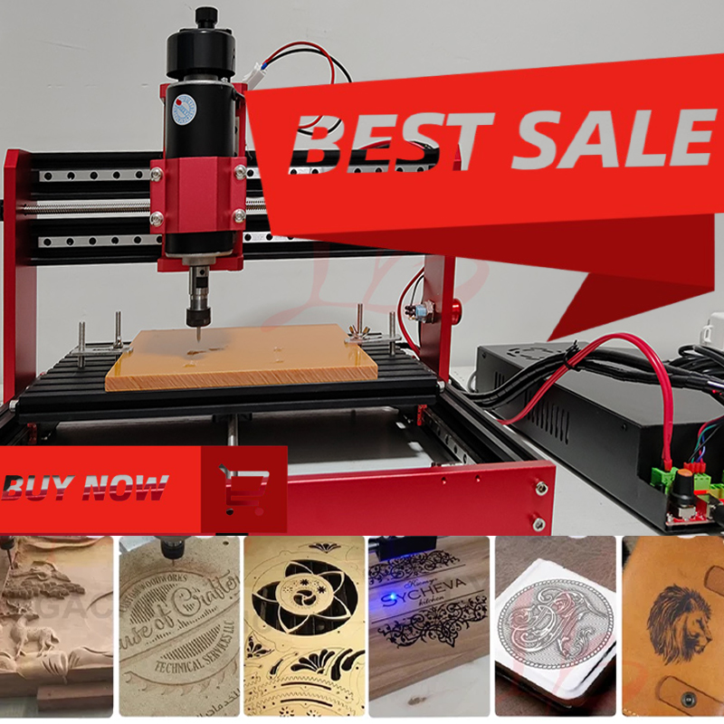 Mini Laser Engraver Cnc Router - Мини-фрезерный станок с ЧПУ 3020, полностью