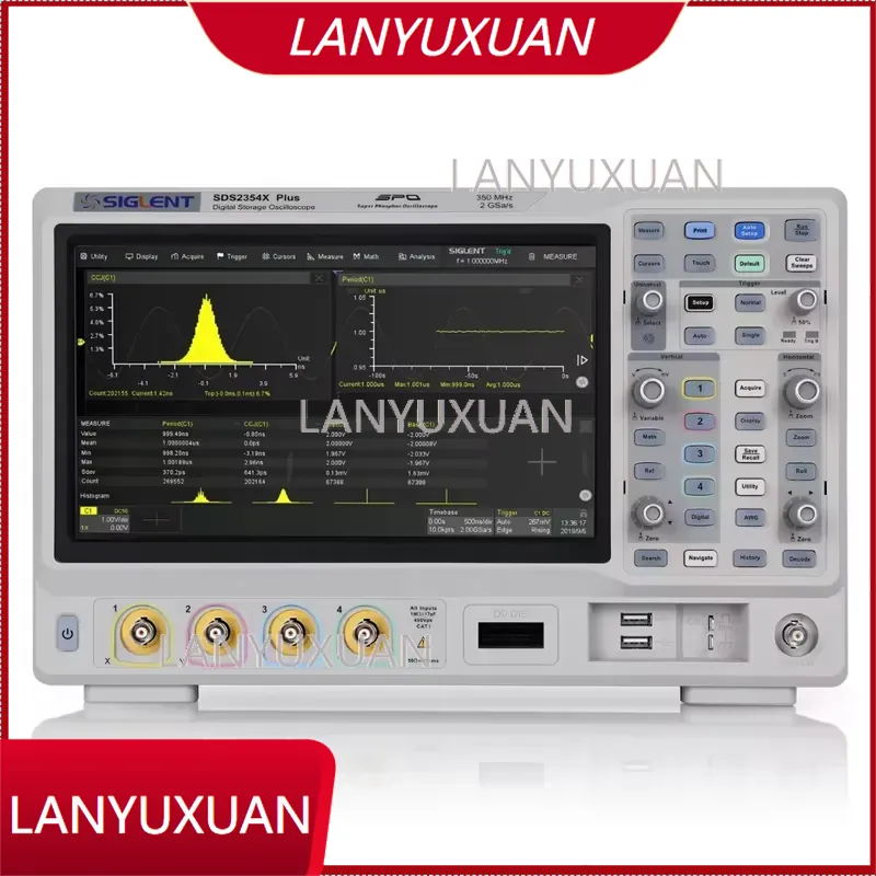 Digital Storage Oscilloscope 100Mhz - Цифровые осциллографы SDS2104XPLUS/SDS2204XPLUS/SDS2354XPLUS/SDS2504XPLUS с полосами пропускания