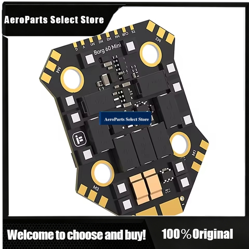 Fpv Flight Controller F7 Stack 60A - Полетный контроллер APartsIFlight Borg F7 Mini