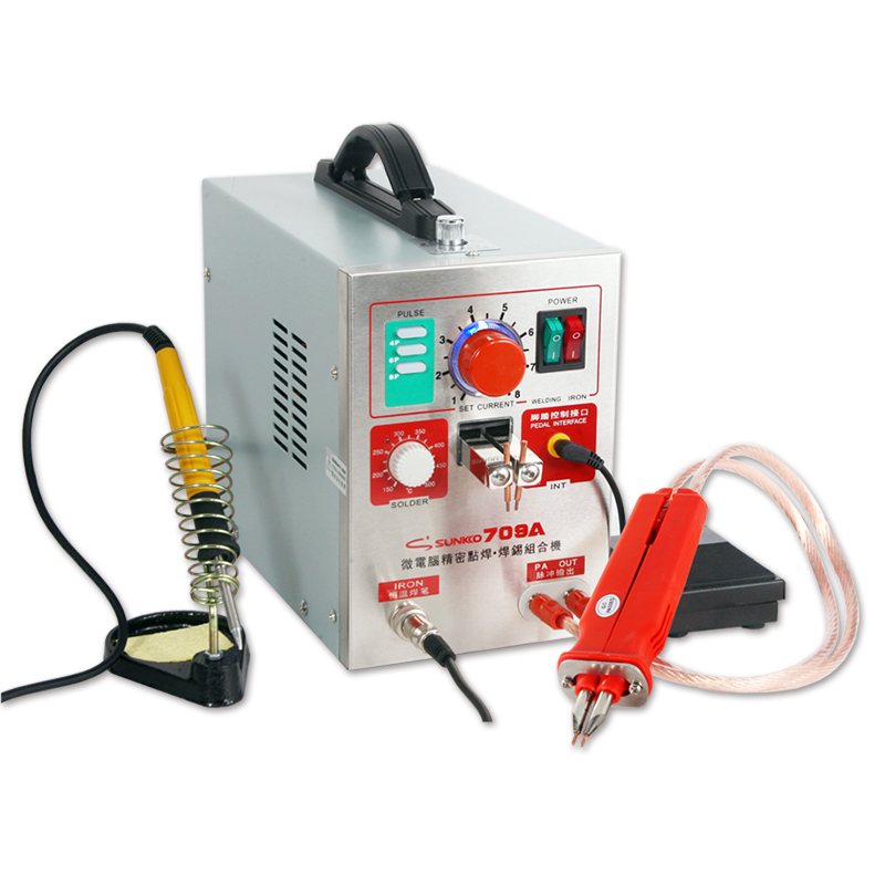 Spot Welder 18650 Battery Pack - Аппарат точечной сварки SUNKKO 709A 1.5