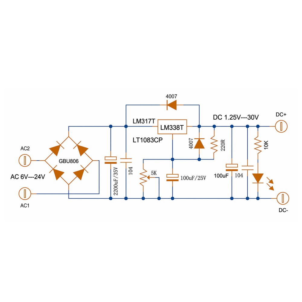 Модуль линейного регулируемого – обзор и цена Linear Lab Power Supply Adjustable