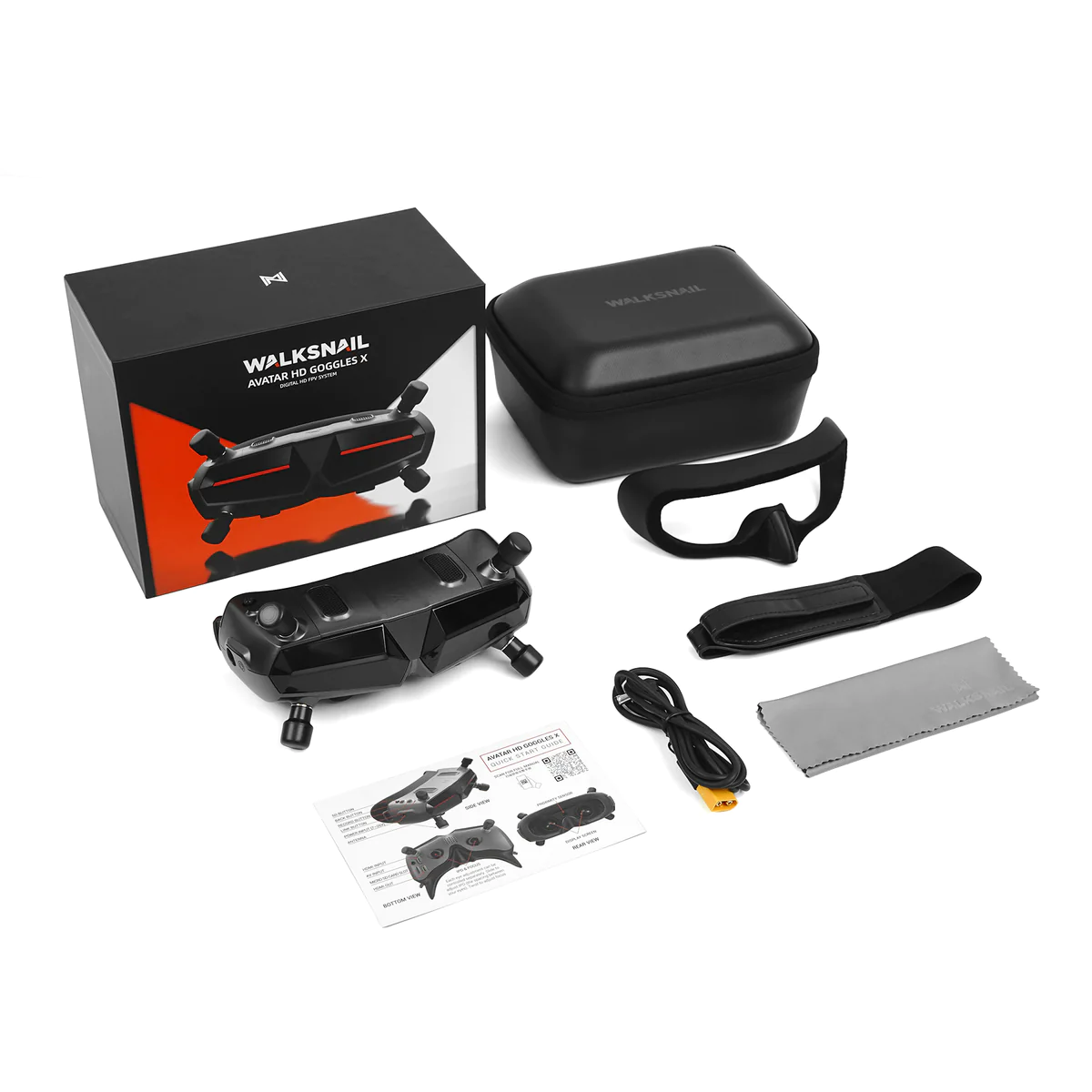 Очки CADDX FPV Walksnail Avata – обзор и цена Fpv Goggles Walksnail Avatar Hd
