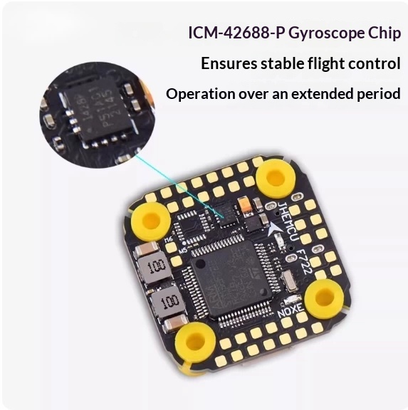 Полетный контроллер JHEMCU F72 – обзор и цена Fpv Flight Controller F7 Stack 60A
