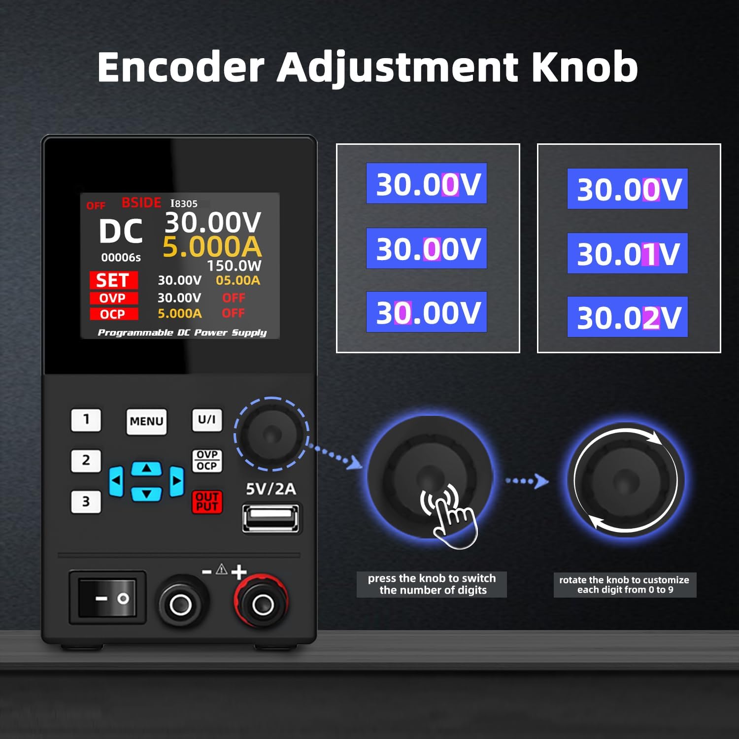 Лабораторный Регулируемый исто – обзор и цена Programmable Dc Power Supply 30V 10A