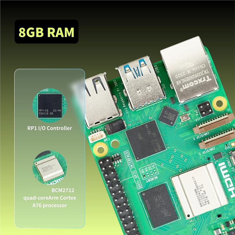 Стартовый комплект AS95-For Ir – обзор и цена Raspberry Pi 5 8Gb Kit