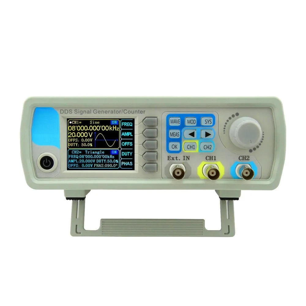 JDS6600 серии 15/30/40/50 МГц  – обзор и цена Function Arbitrary Waveform Generator