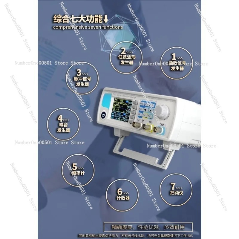 Генератор сигналов DDS JDS6600 – обзор и цена Function Arbitrary Waveform Generator
