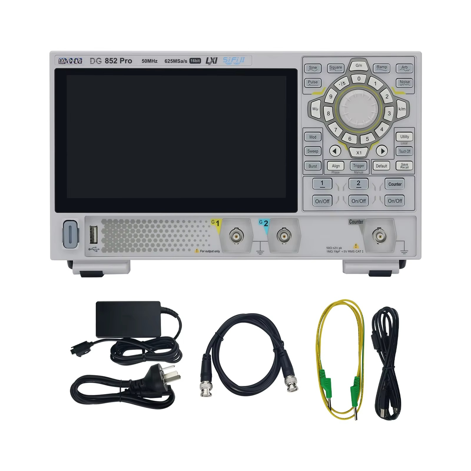 Генератор сигналов RIGOL DG852 – обзор и цена Function Arbitrary Waveform Generator
