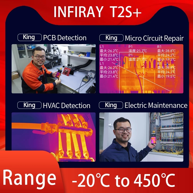 Тепловизор InfiRay T2S Plus, И – обзор и цена Thermal Imaging Camera Pcb Repair