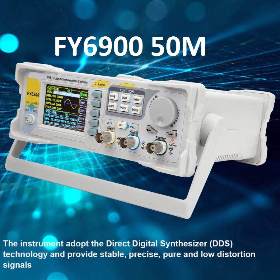 Feelelec FY6900 0-60 МГц Функц – обзор и цена Function Arbitrary Waveform Generator