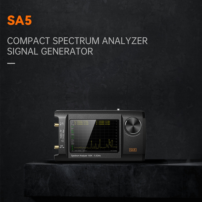 ● Новейший 4-дюймовый IPS LCD  – обзор и цена Signal Generator Spectrum Analyzer