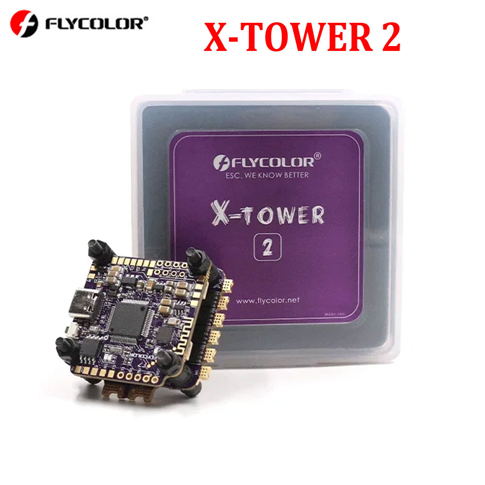 HobbyFly Flycolor X-TOWER 2 F7 – обзор и цена Fpv Flight Controller F7 Stack 60A