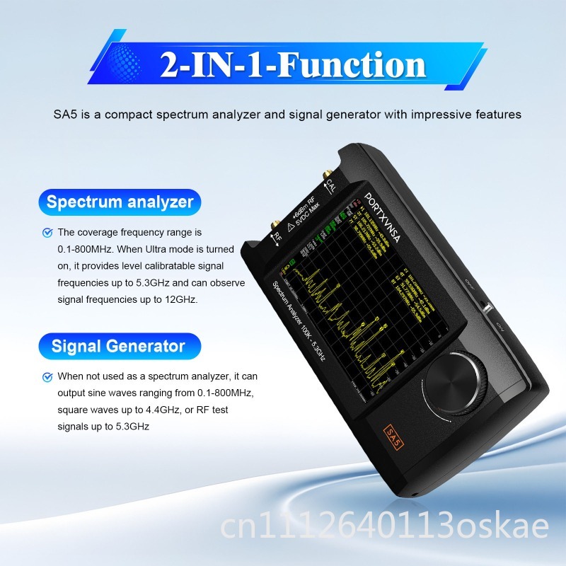 Многофункциональный портативны – обзор и цена Signal Generator Spectrum Analyzer