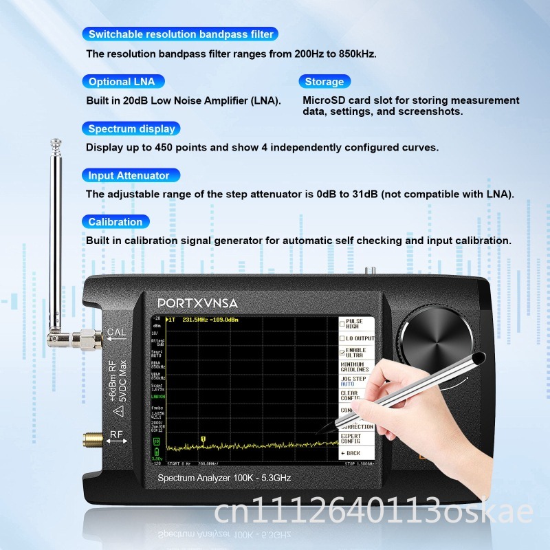 Многофункциональный портативны – обзор и цена Signal Generator Spectrum Analyzer