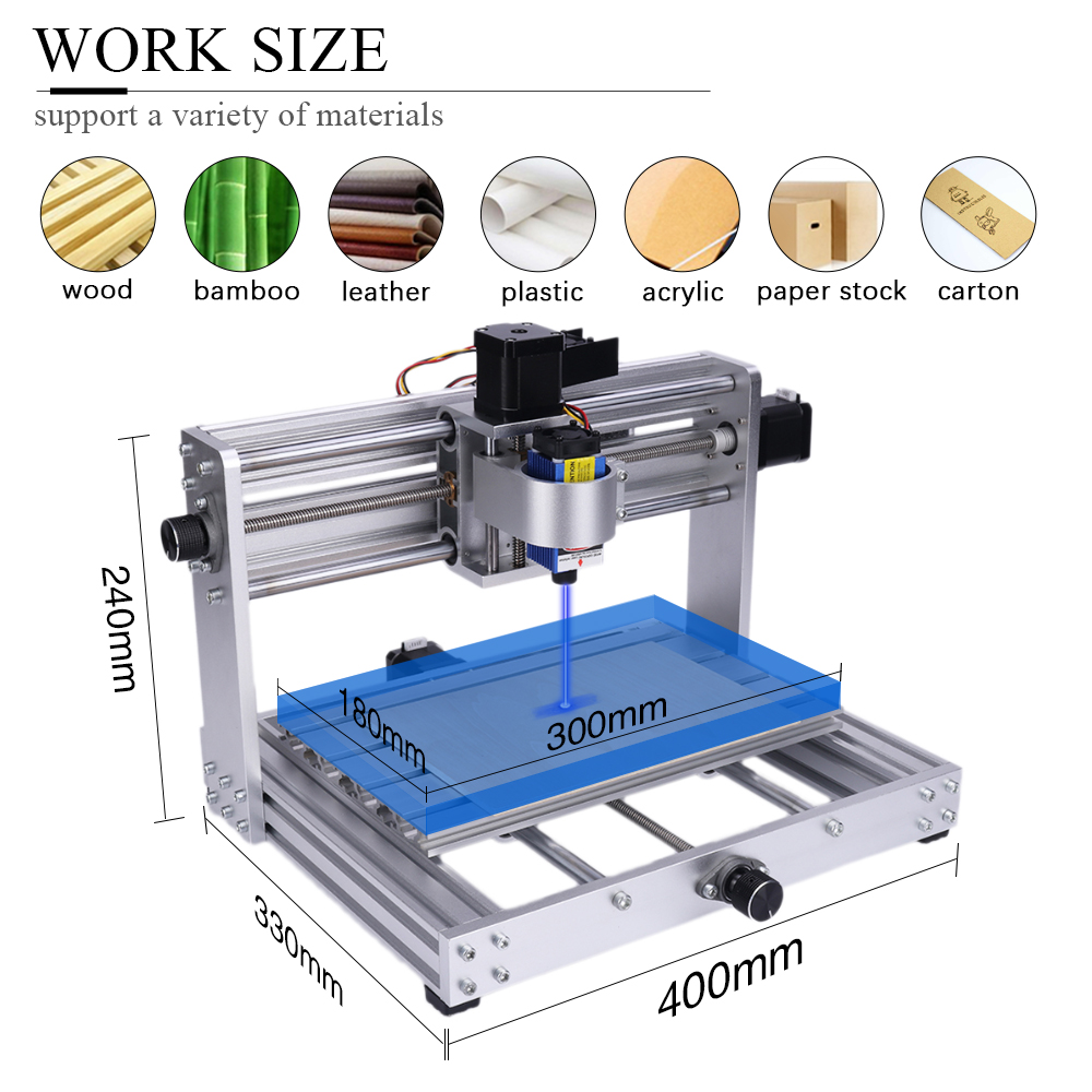 Гравировальный станок по метал – обзор и цена Mini Laser Engraver Cnc Router