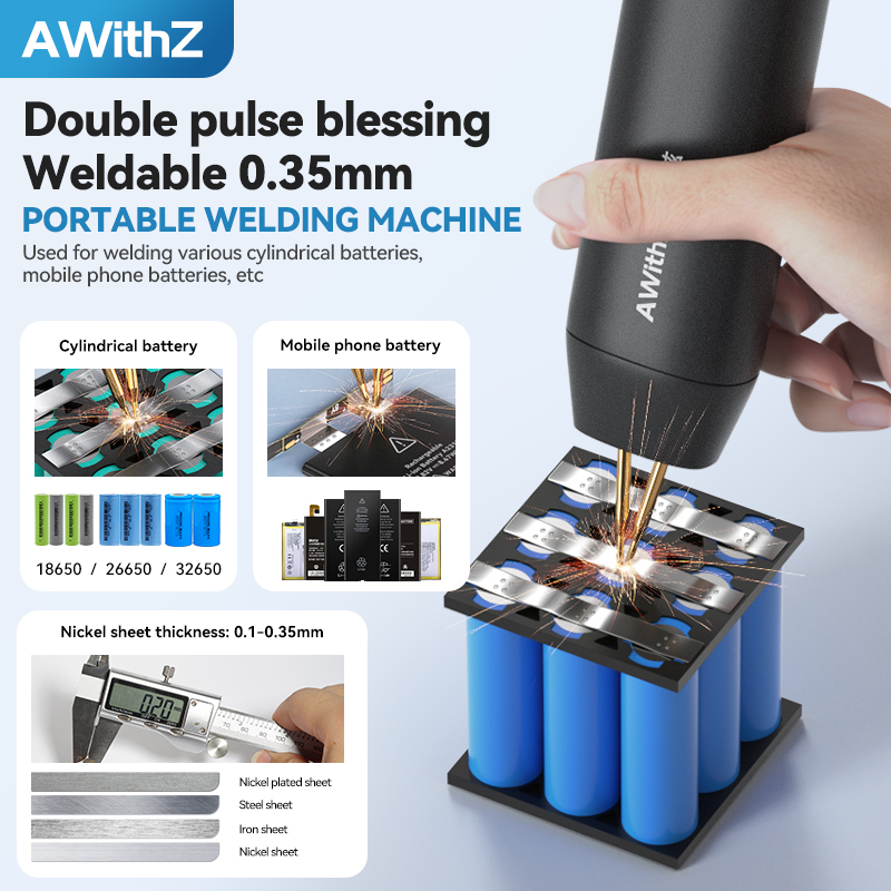 Портативный аккумулятор Awithz – обзор и цена Spot Welder 18650 Battery Pack