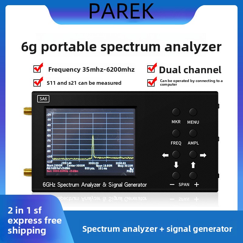 Портативный анализатор спектра – обзор и цена Signal Generator Spectrum Analyzer