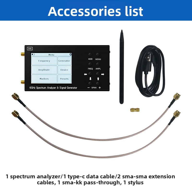 Портативный анализатор спектра – обзор и цена Signal Generator Spectrum Analyzer