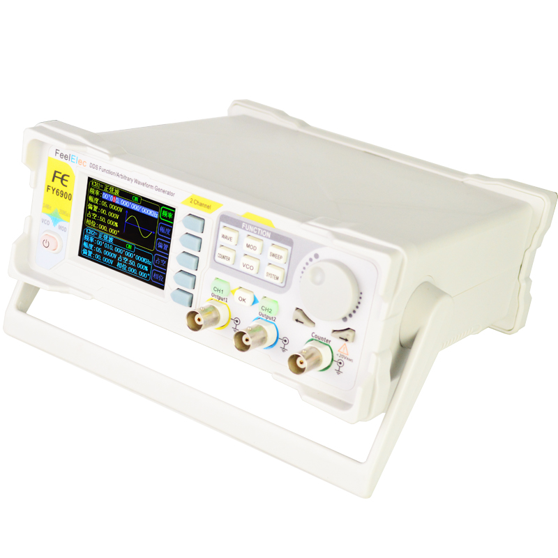 Новый Двухканальный генератор  – обзор и цена Function Arbitrary Waveform Generator