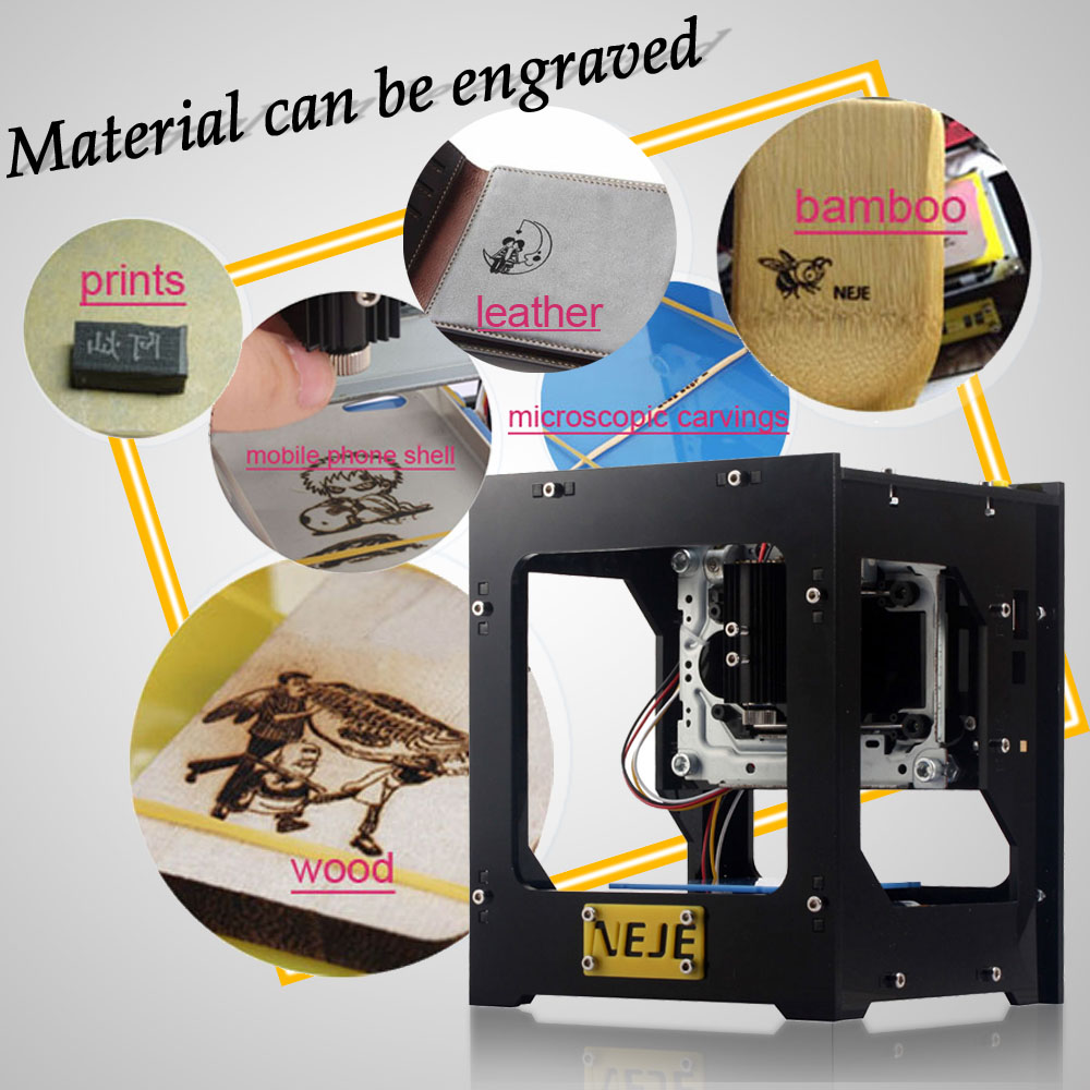 NEJE 500 МВт Мини-фрезерный ст – обзор и цена Mini Laser Engraver Cnc Router