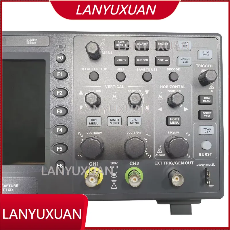 Цифровой осциллограф Hantek DS – обзор и цена Digital Storage Oscilloscope 100Mhz