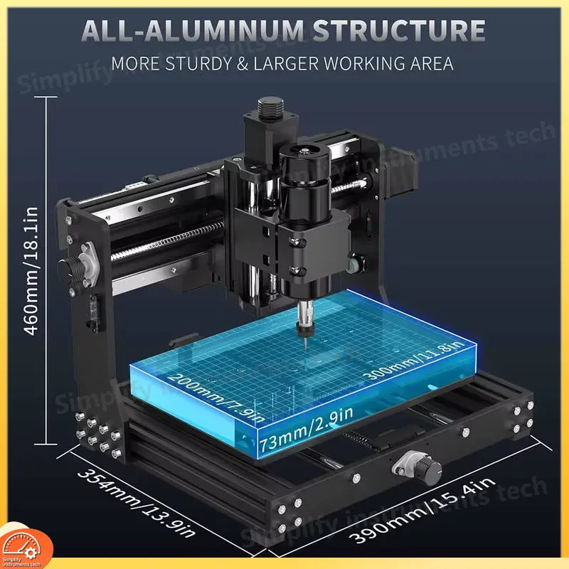 Мини-фрезерный станок с ЧПУ CN – обзор и цена Mini Laser Engraver Cnc Router