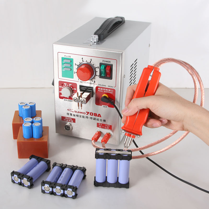 Аппарат точечной сварки SUNKKO – обзор и цена Spot Welder 18650 Battery Pack
