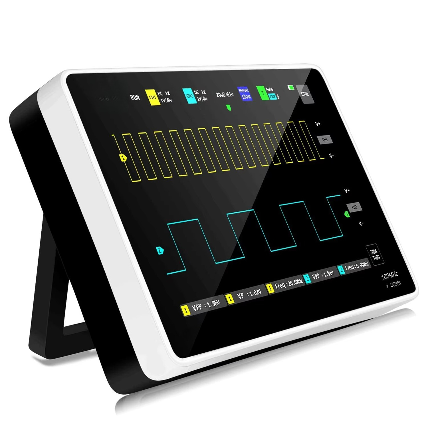 Портативный цифровой осциллогр – обзор и цена Digital Storage Oscilloscope 100Mhz