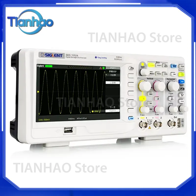 Цифровой осциллограф для SIGLE – обзор и цена Digital Storage Oscilloscope 100Mhz
